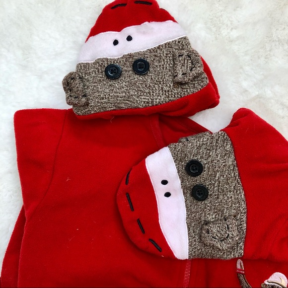 NICK & NORA | Sock Monkey Onesie - Picture 2 of 10